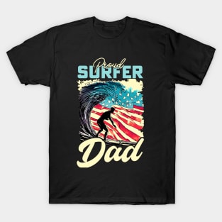 Proud Surfer Dad T-Shirt